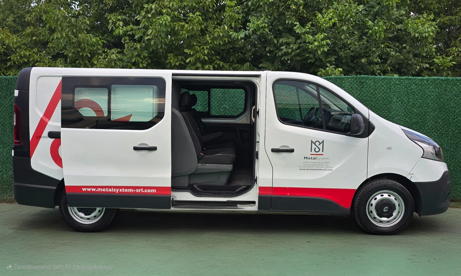 Renault Trafic ТОВАРОПЪТНИЧЕСКИ* 1.6dci* 125кс* 6-места, снимка 4 - Бусове и автобуси - 55133020