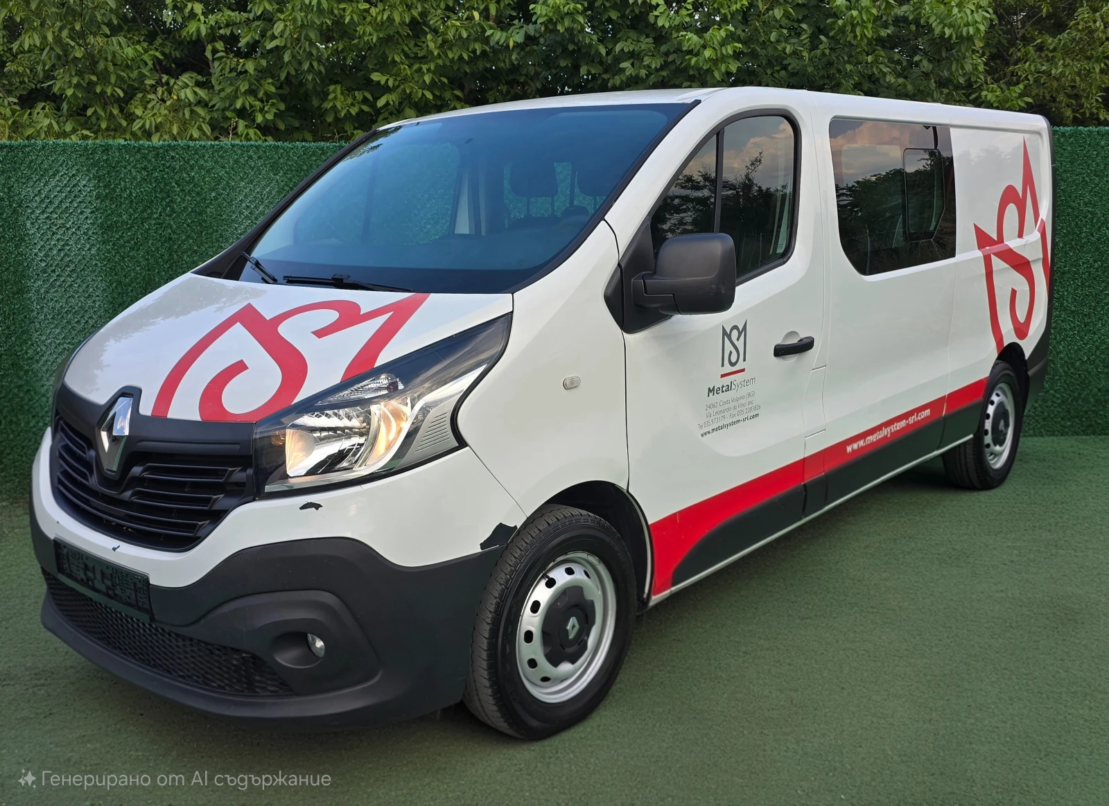 Renault Trafic ТОВАРОПЪТНИЧЕСКИ* 1.6dci* 125кс* 6-места