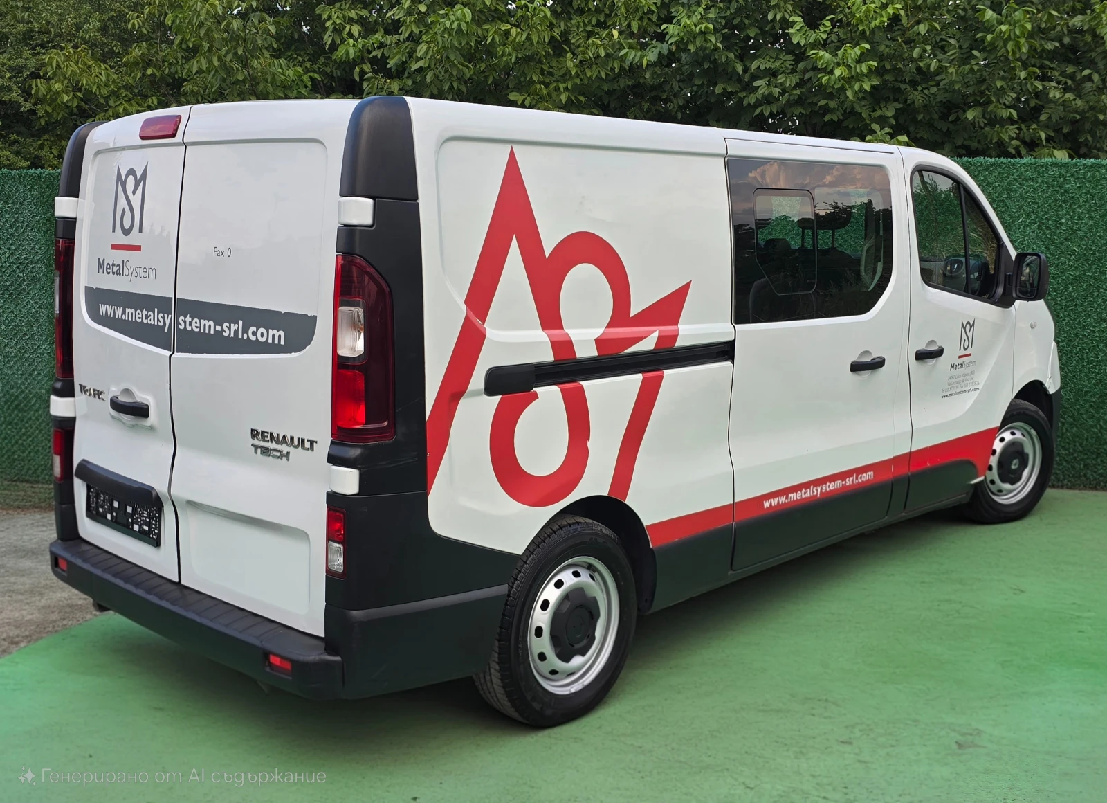 Renault Trafic ТОВАРОПЪТНИЧЕСКИ* 1.6dci* 125кс* 6-места, снимка 5 - Бусове и автобуси - 55133020