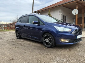 Ford Grand C-Max 2.0d. ПЕРФЕКТЕН 149 хил. РЕАЛНИ FULL 7 места., снимка 2