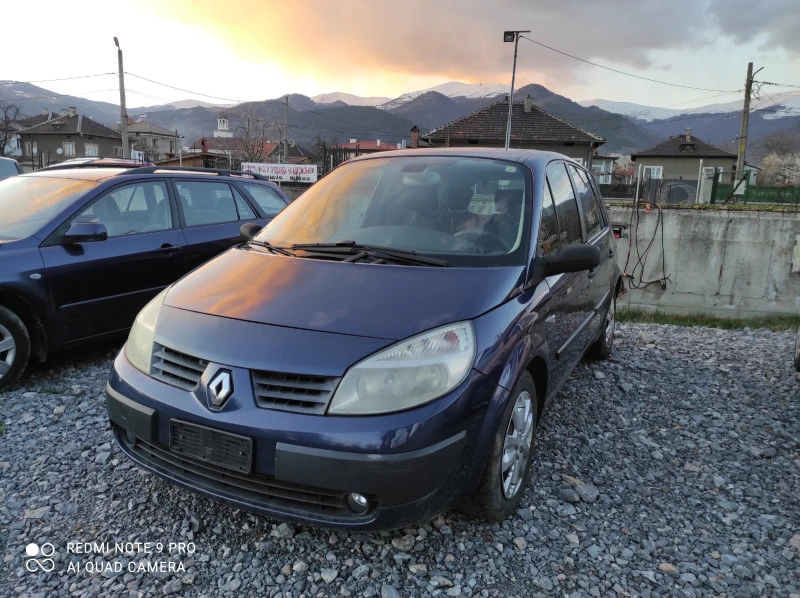 Renault Scenic 1.9 DCI/Климатик , снимка 1 - Автомобили и джипове - 40089029