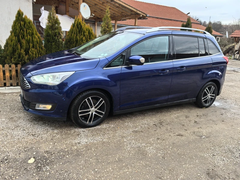 Ford Grand C-Max 2.0d. ПЕРФЕКТЕН 149 хил. РЕАЛНИ FULL 7 места., снимка 8 - Автомобили и джипове - 48310321