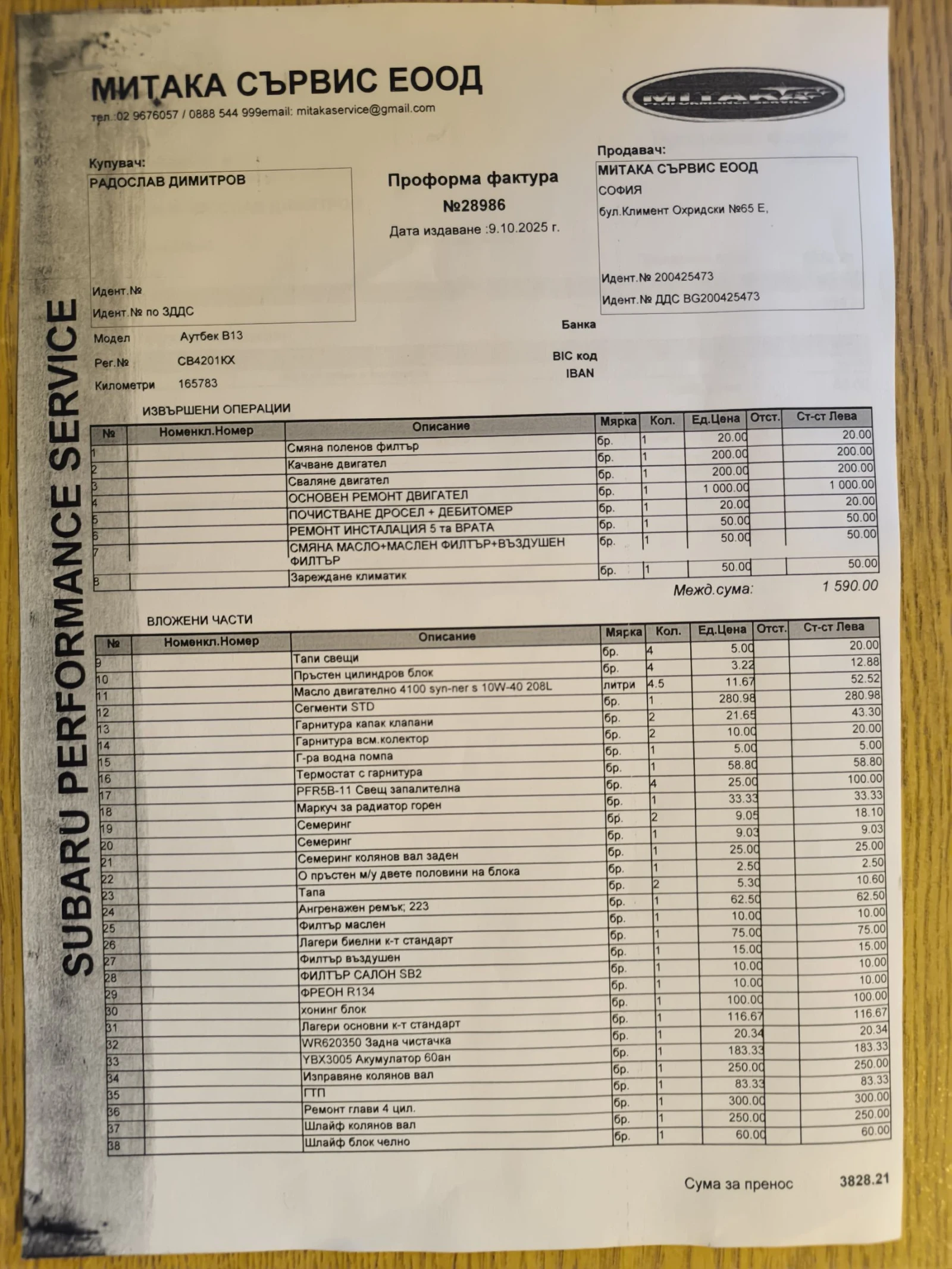 Subaru Outback 2.5 AWD  | Mobile.bg � ����������� 13
