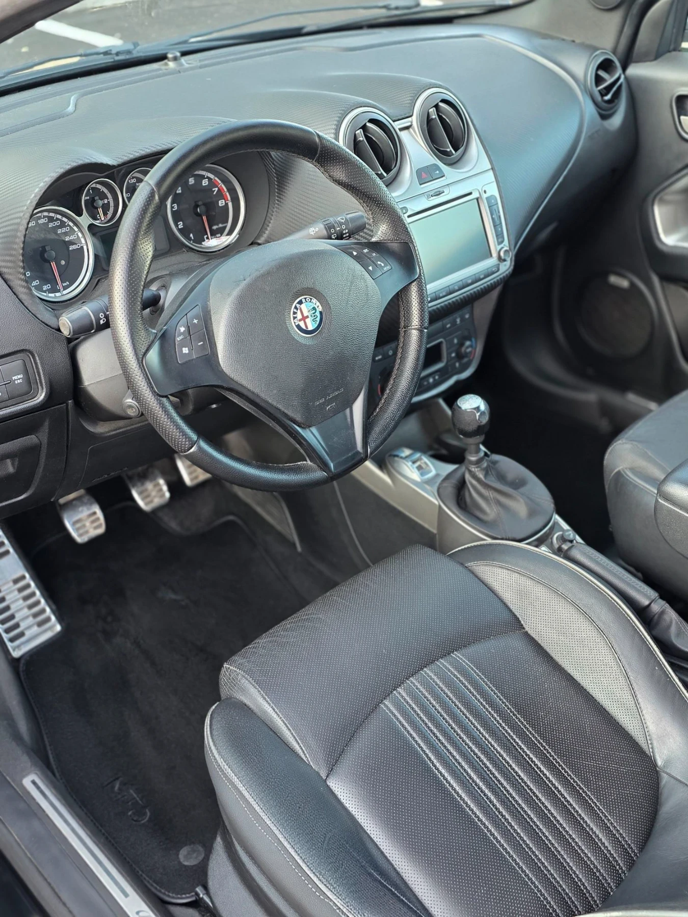 Alfa Romeo MiTo QV 1.4T 170к.с. /Bose /Koja/Podgrev/Navi, снимка 7 - Автомобили и джипове - 55849263