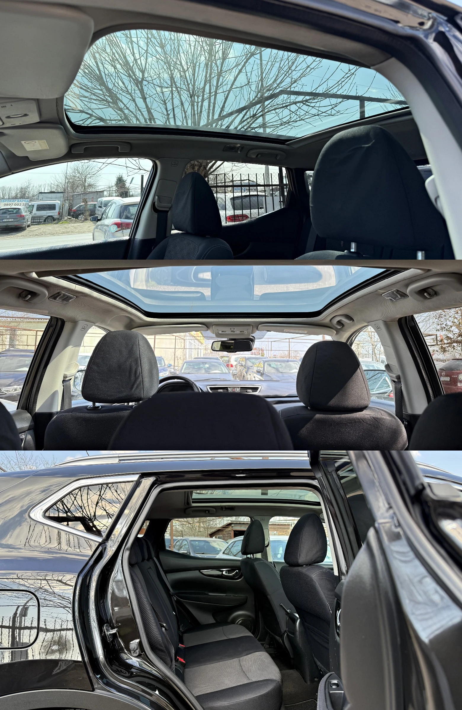 Nissan Qashqai 1.5dci 360KAMEPИ НАВИ СТЪКЛЕН ТАВАН КАМЕРА, снимка 15 - Автомобили и джипове - 53977002