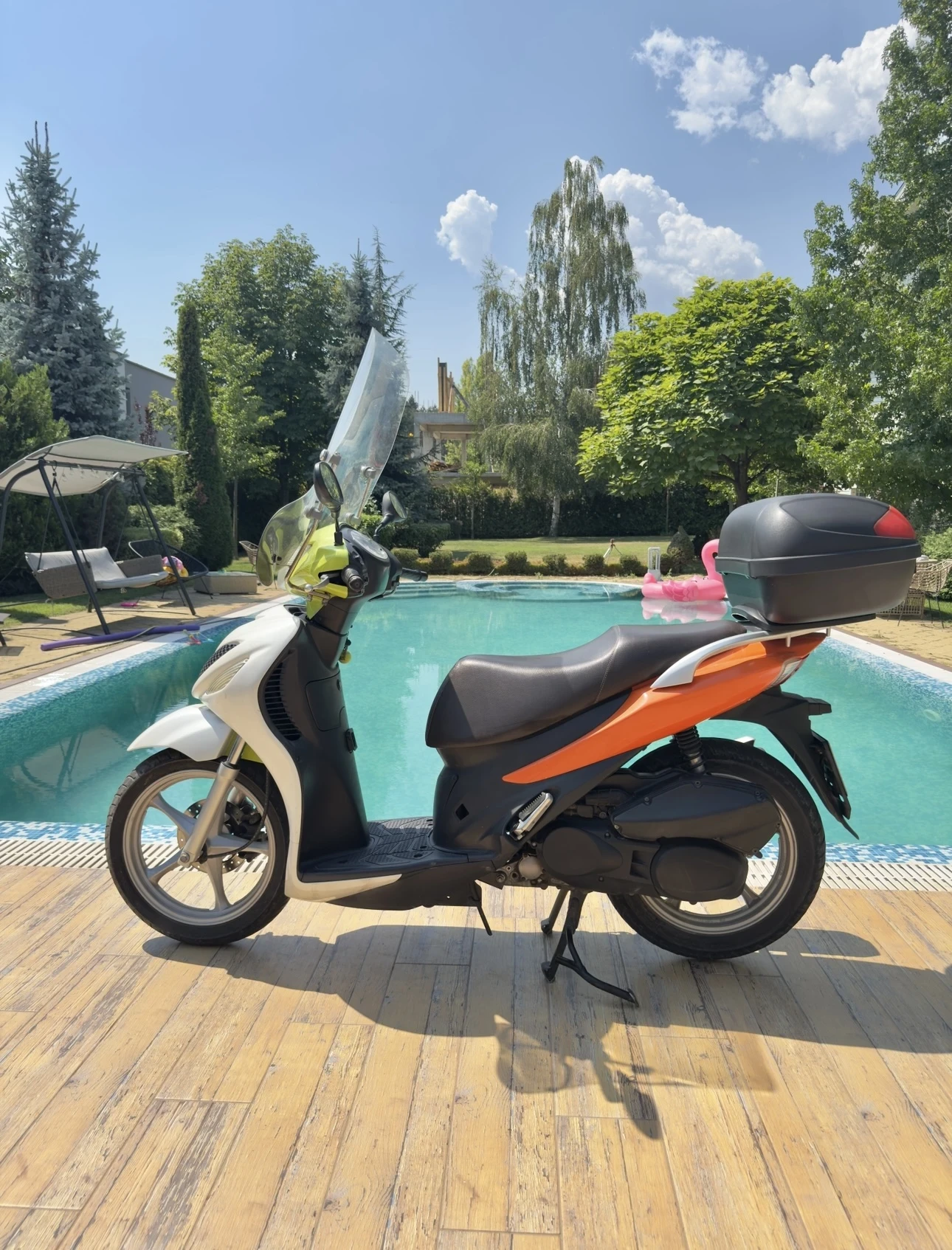 Suzuki Sixteen 150cc / Tenis Edition / Отличен - изображение 2