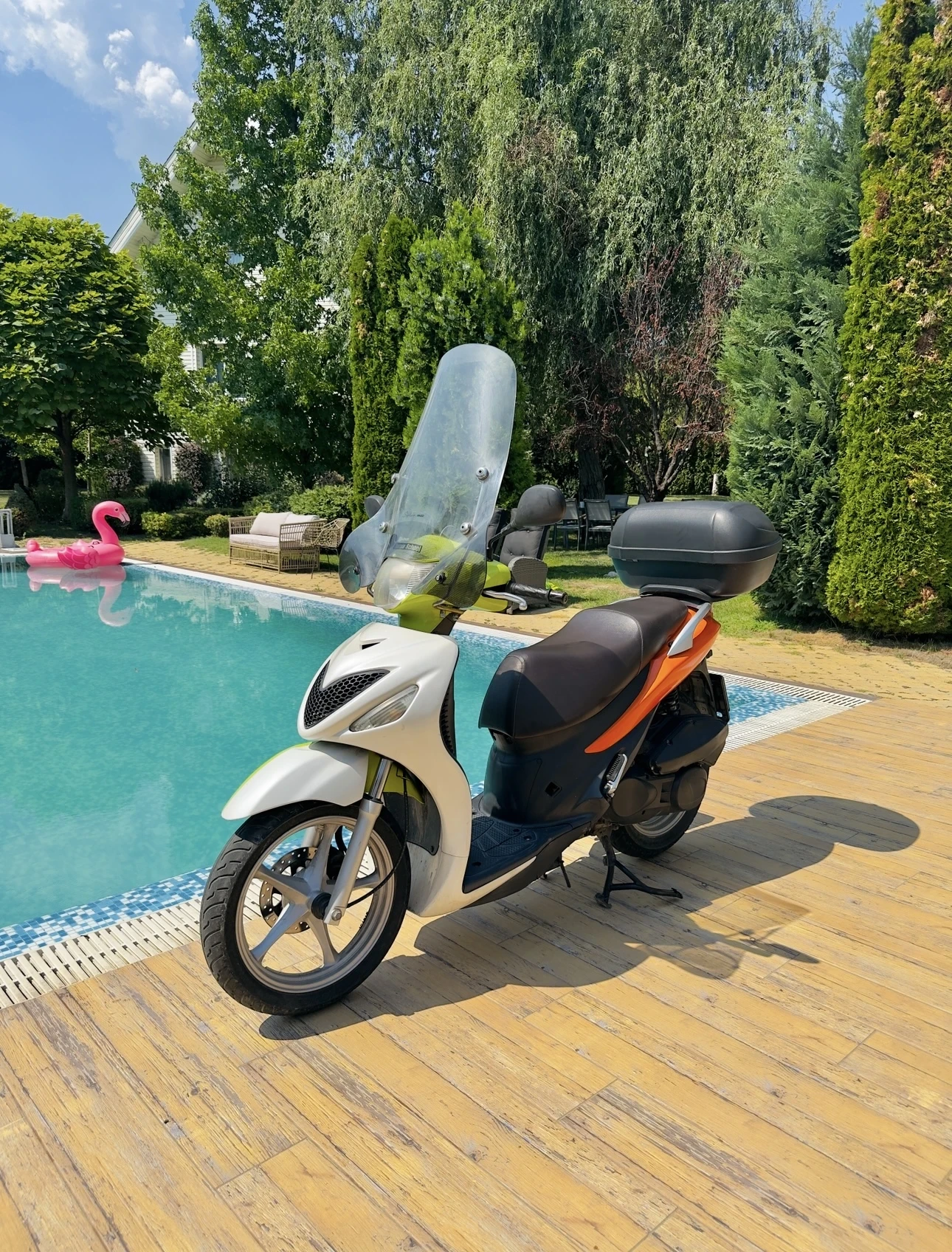 Suzuki Sixteen 150cc / Tenis Edition / Отличен - изображение 4