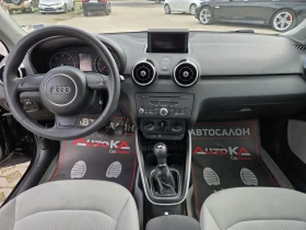 Audi A1 1.6TDI-105кс= КЛИМАТИК= НАПЪЛНО ОБСЛУЖЕН= EURO 5A, снимка 12