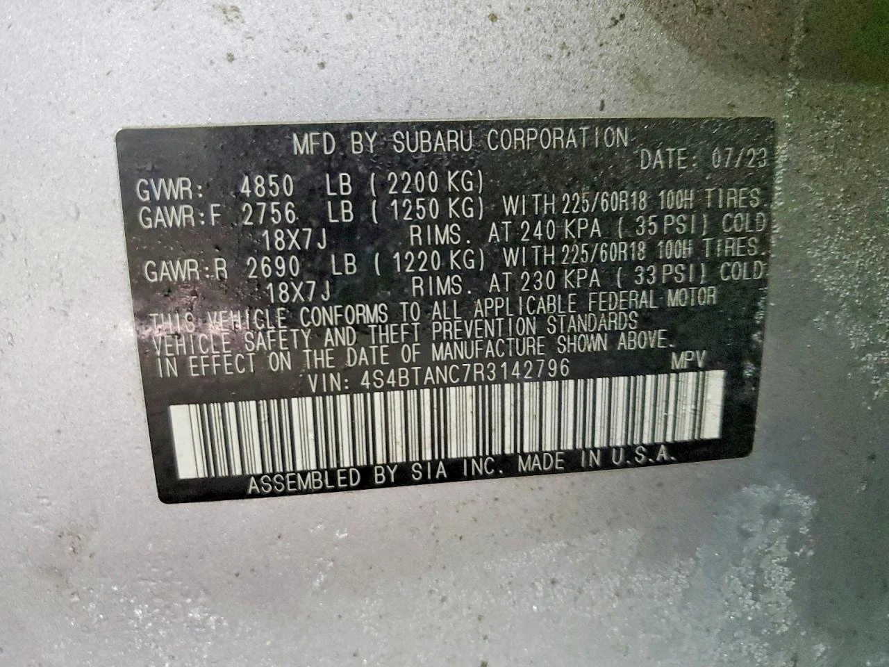 Subaru Outback LIMITED, снимка 13 - Автомобили и джипове - 53943364