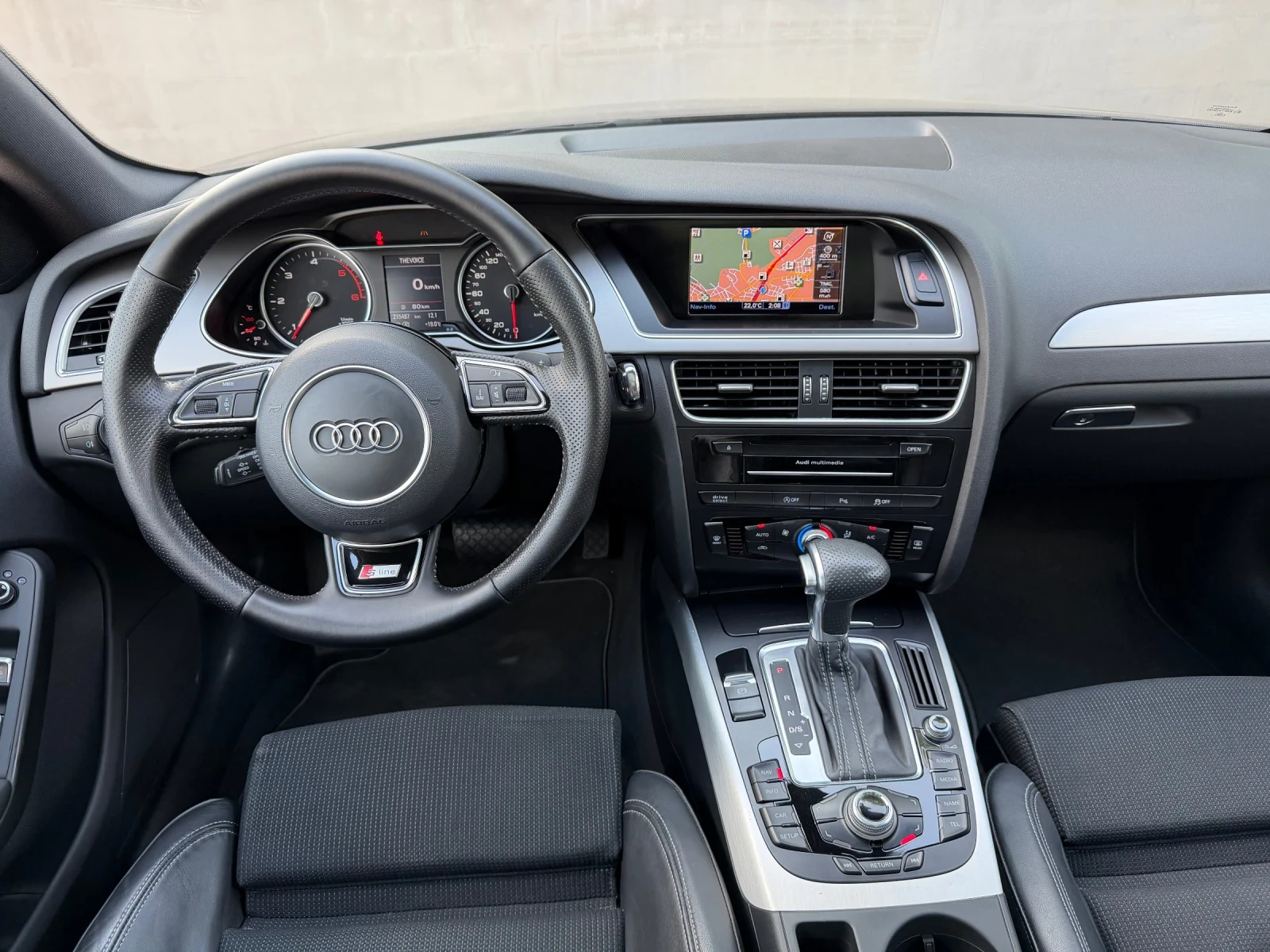 Audi A4 Avant 2.0TDI Quattro S-Line Euro6B, снимка 11 - Автомобили и джипове - 54794335