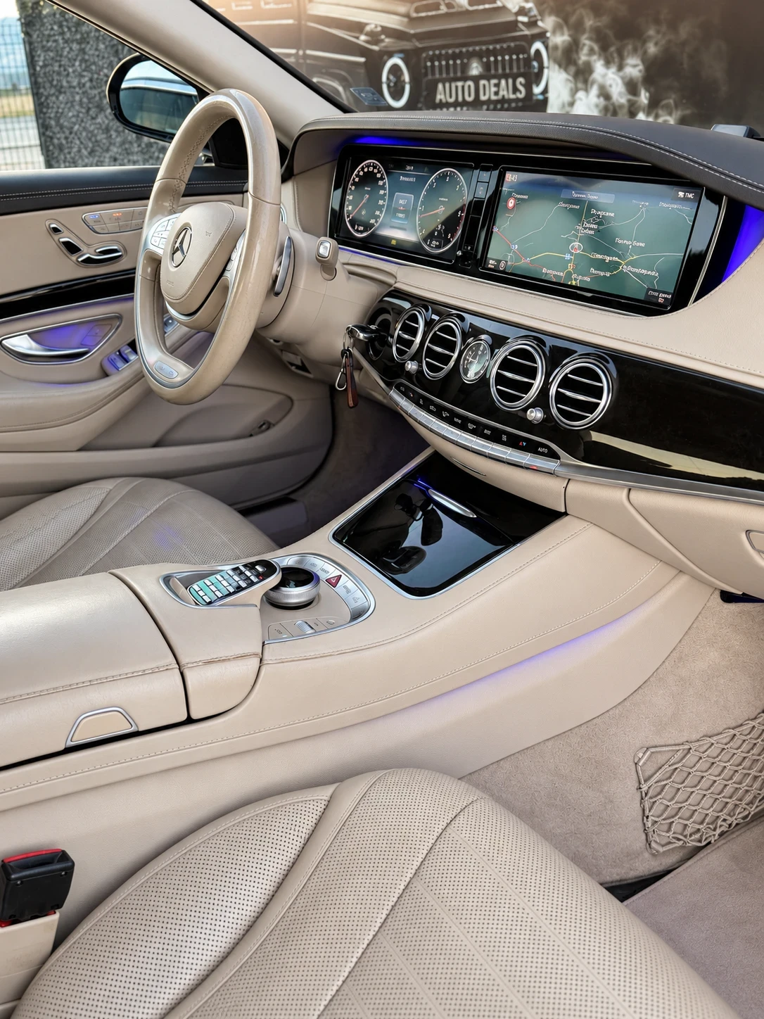 Mercedes-Benz S 350 BLUETEC| NIGHT VISION| LED| DISTRONIC| ЛИЗИНГ, снимка 10 - Автомобили и джипове - 55994573