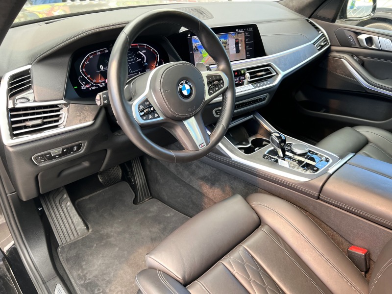BMW X7 40d/ xDrive/ INDIVIDUAL/360/ HEAD UP/ PANO/ LASER/, снимка 10 - Автомобили и джипове - 45194046