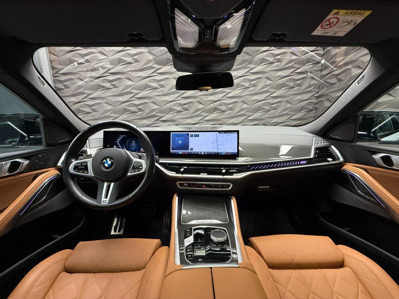 BMW X6 M60i xDrive H&K* Pano* Carbon* Гаранция* Обдухване, снимка 5 - Автомобили и джипове - 51569707