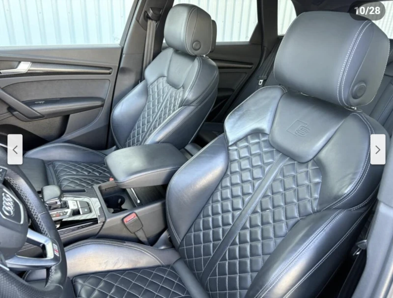Audi SQ5 MATRIX* ПАНОРАМА* 360КАМЕРА* CARBON* LANE* ASSIST*, снимка 13 - Автомобили и джипове - 52258670