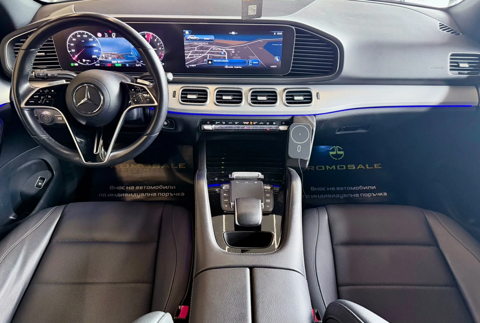 Mercedes-Benz GLE 350 AMG* 4M* Hybrid* Подгрев* Facelift* ЛИЗИНГ, снимка 9 - Автомобили и джипове - 55613458
