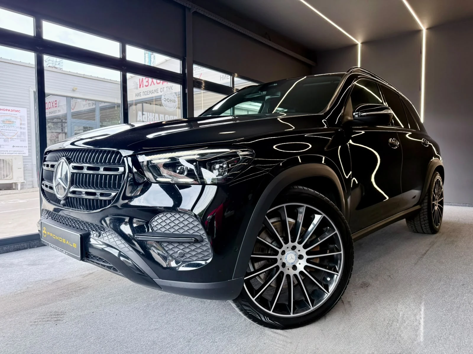 Mercedes-Benz GLE 350 AMG* 4M* Hybrid* Подгрев* Facelift* ЛИЗИНГ, снимка 3 - Автомобили и джипове - 55613458