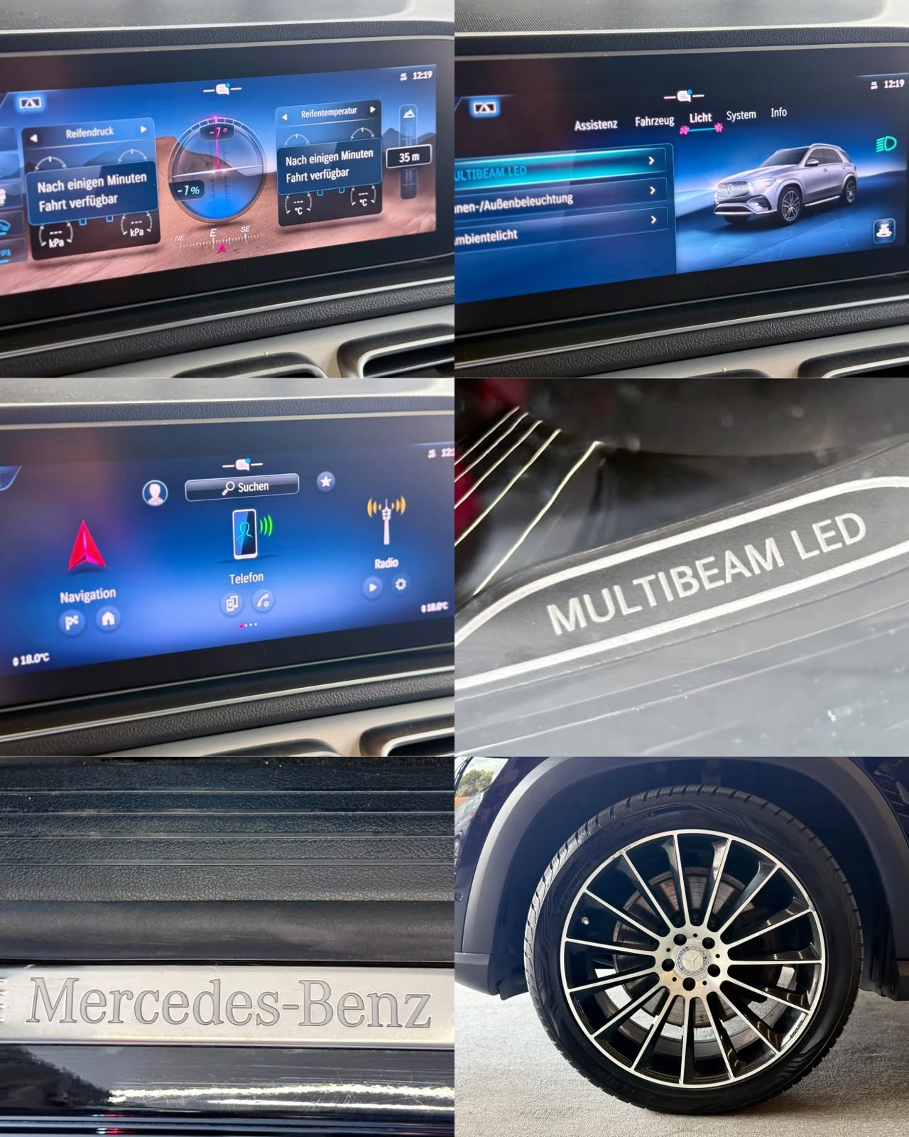 Mercedes-Benz GLE 350 AMG* 4M* Hybrid* Подгрев* Facelift* ЛИЗИНГ, снимка 17 - Автомобили и джипове - 55613458