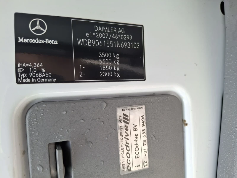 Mercedes-Benz Sprinter 3.5t* B* Падащ Борд* Макси Лизинг* , снимка 8 - Бусове и автобуси - 51865828