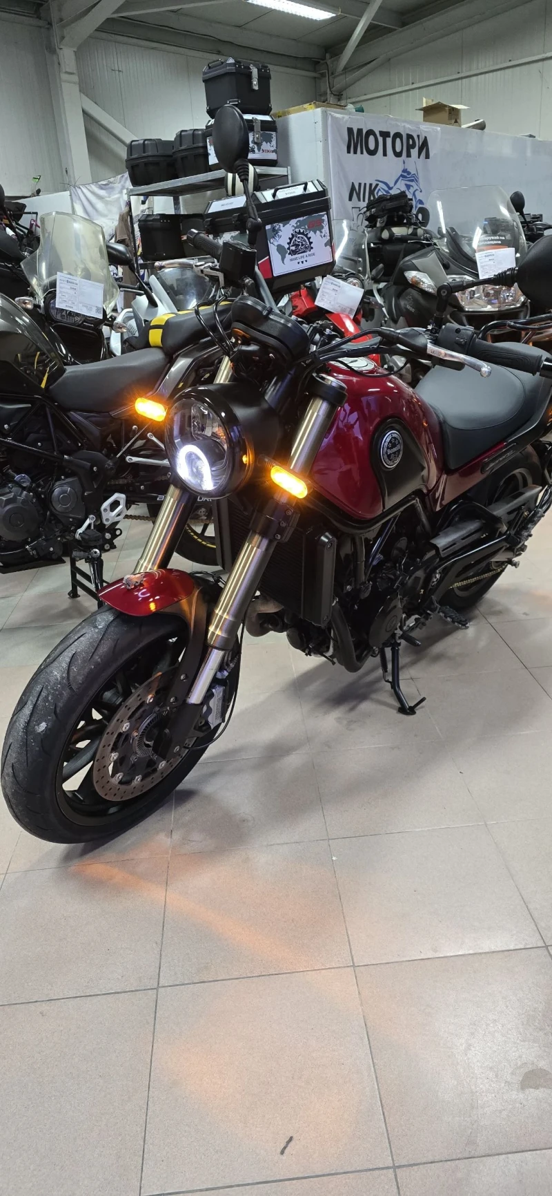 Benelli 500 Leonchino ABS ! Лизинг !, снимка 2 - Мотоциклети и мототехника - 53047305