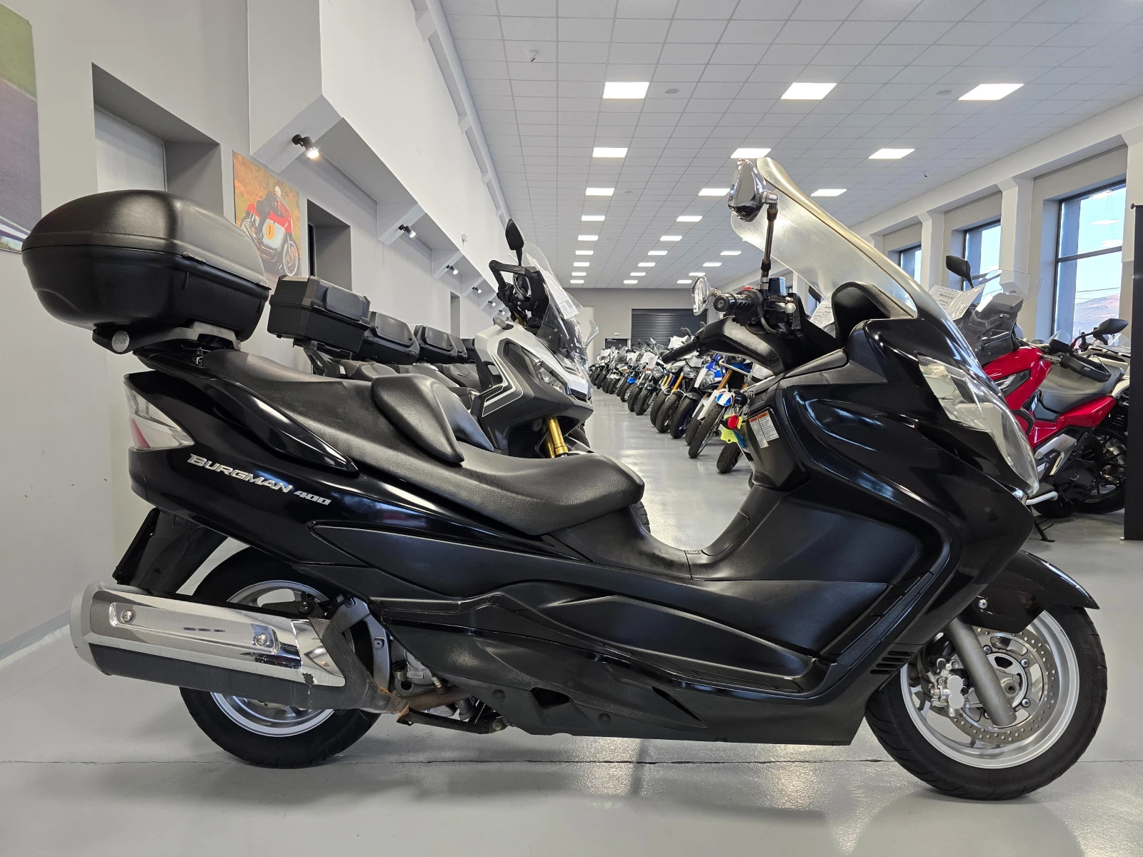 Suzuki Burgman 400ie, K7, 2006г. - изображение 2
