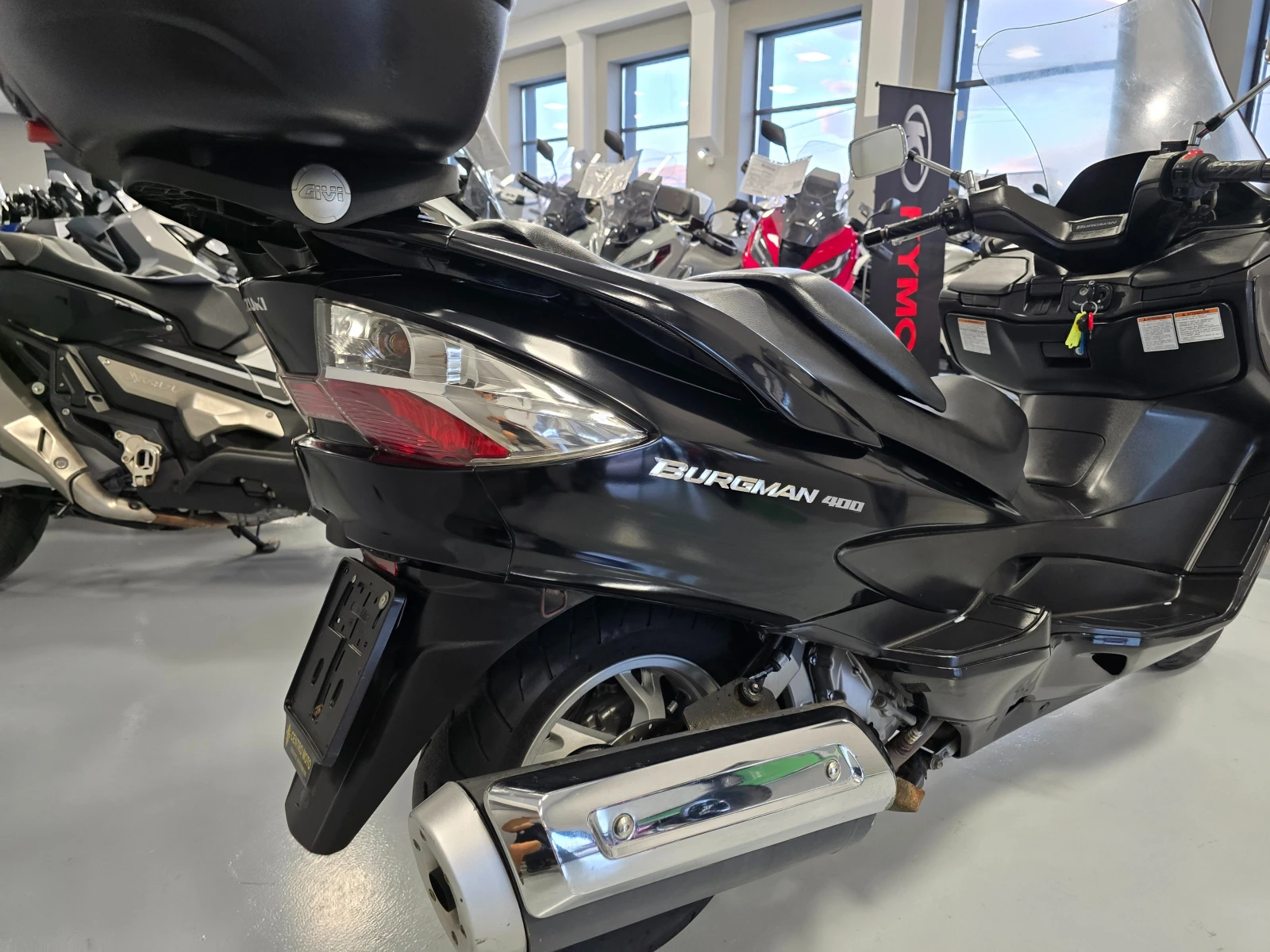 Suzuki Burgman 400ie, K7, 2006г. - изображение 9
