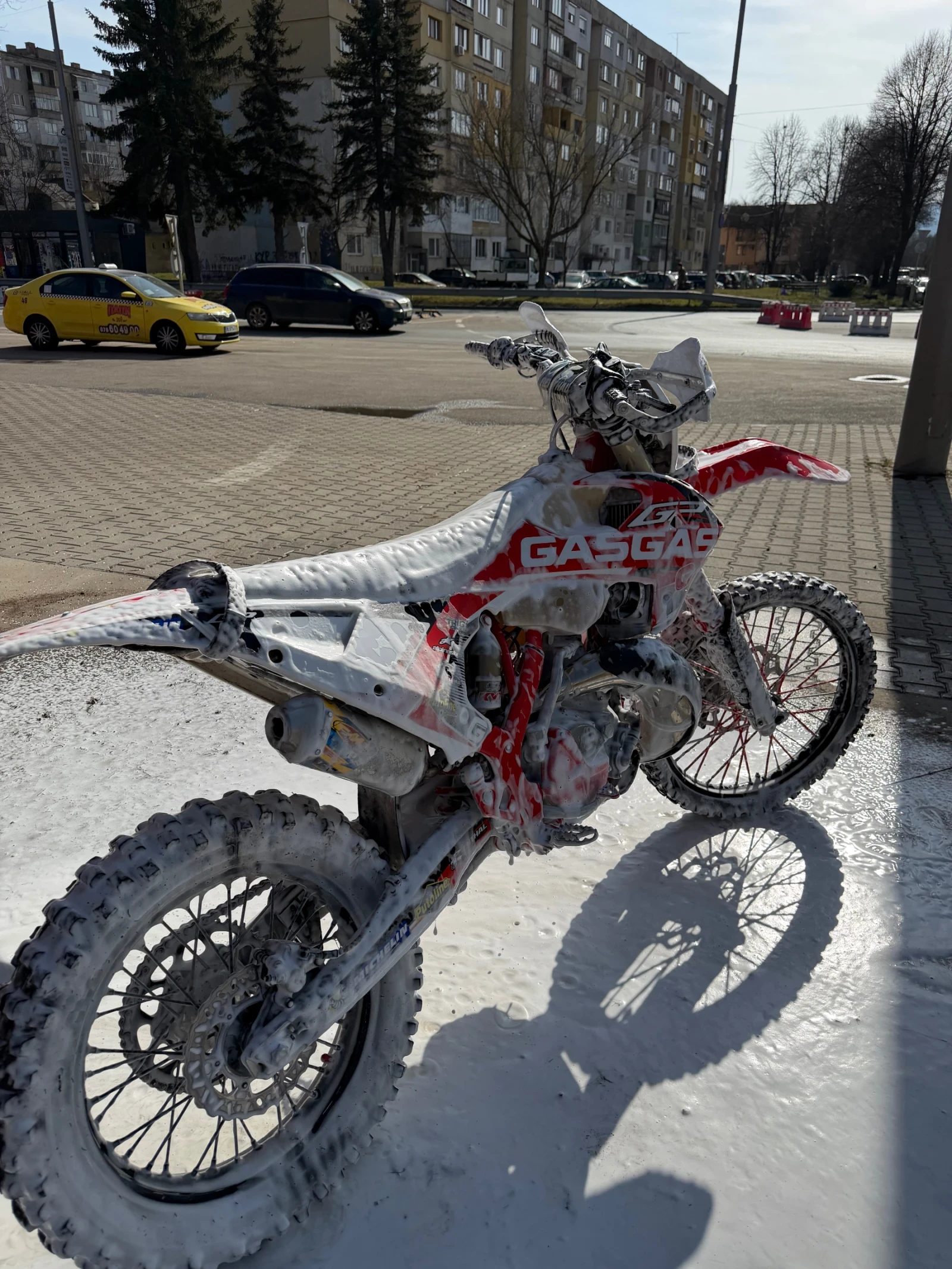 GASGAS EC Лед Фар, Стартер, Манивела, Перка с копче, снимка 5 - Мотоциклети и мототехника - 53973269