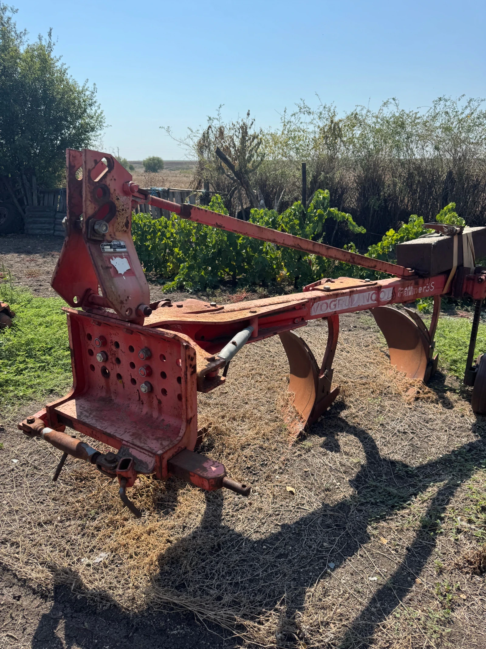 Плуг Vogel & Noot Farmer3S, снимка 1