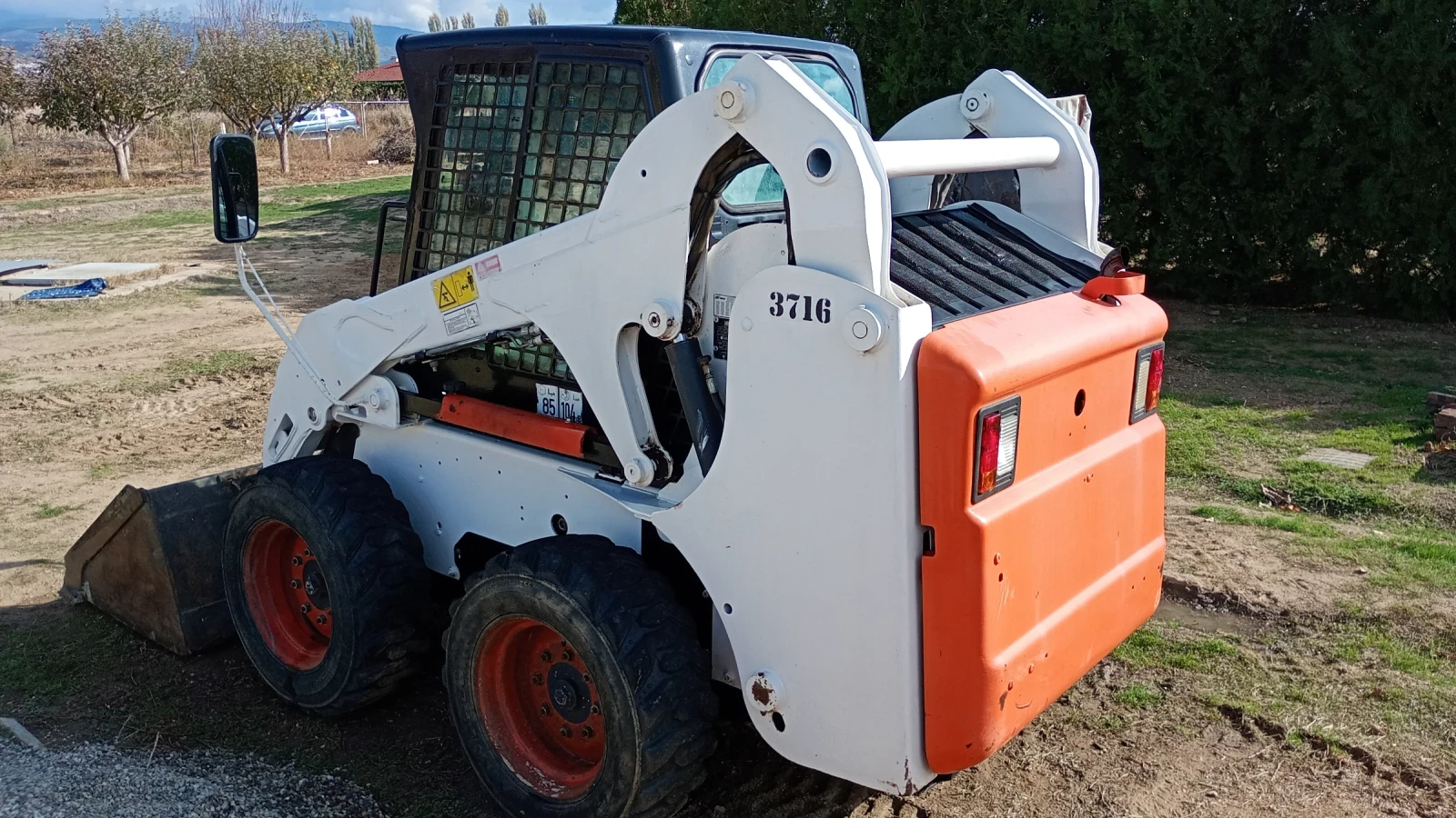 Мини челни товарачи Bobcat S185, снимка 3 - Индустриална техника - 56645905