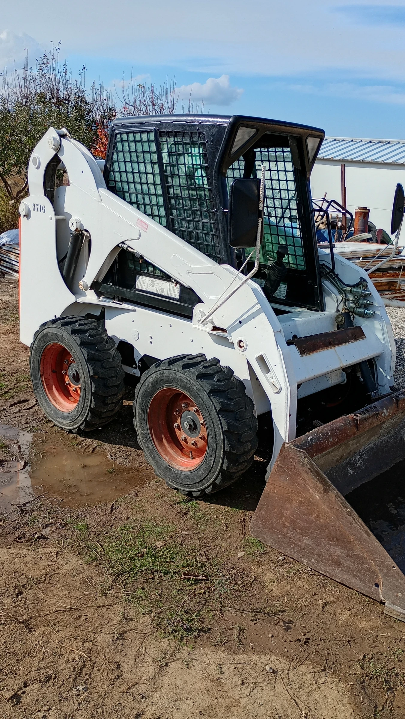 Мини челни товарачи Bobcat S185, снимка 2 - Индустриална техника - 56645905