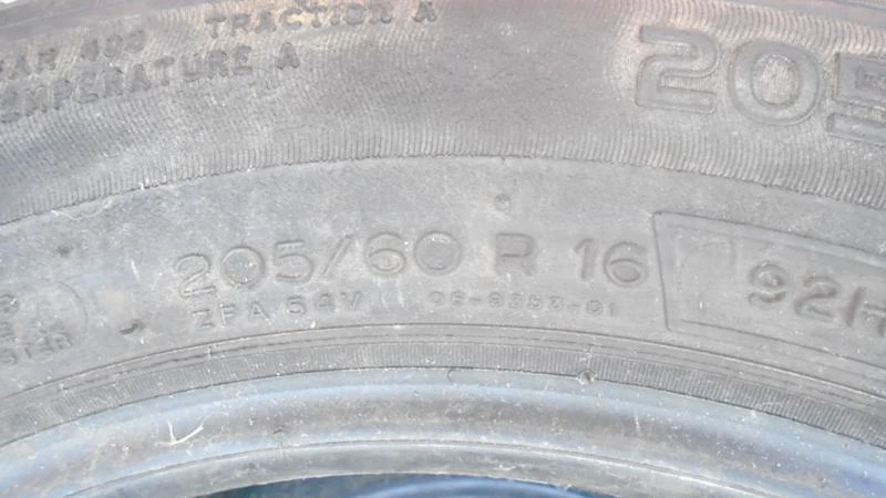 Гуми Летни 205/60R16, снимка 6 - Гуми и джанти - 22767491