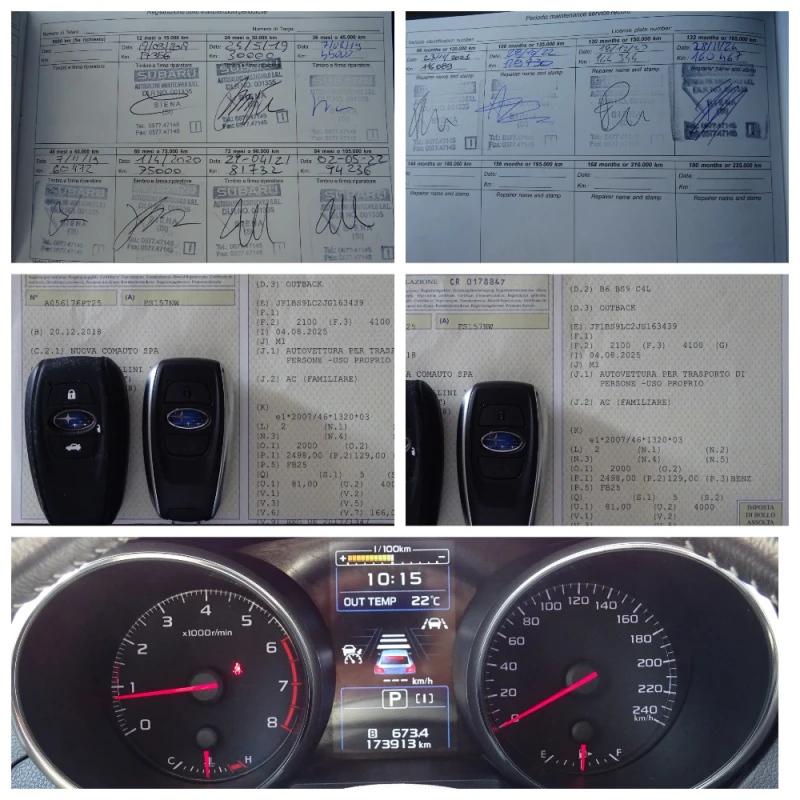 Subaru Outback 2.5i 175kc Lineartronic Symmetrical AWD Premium, снимка 17 - Автомобили и джипове - 51498088