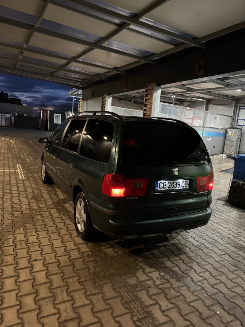 Seat Alhambra 1.9 TDI 131 Kc 7 местя, снимка 4 - Автомобили и джипове - 53287741
