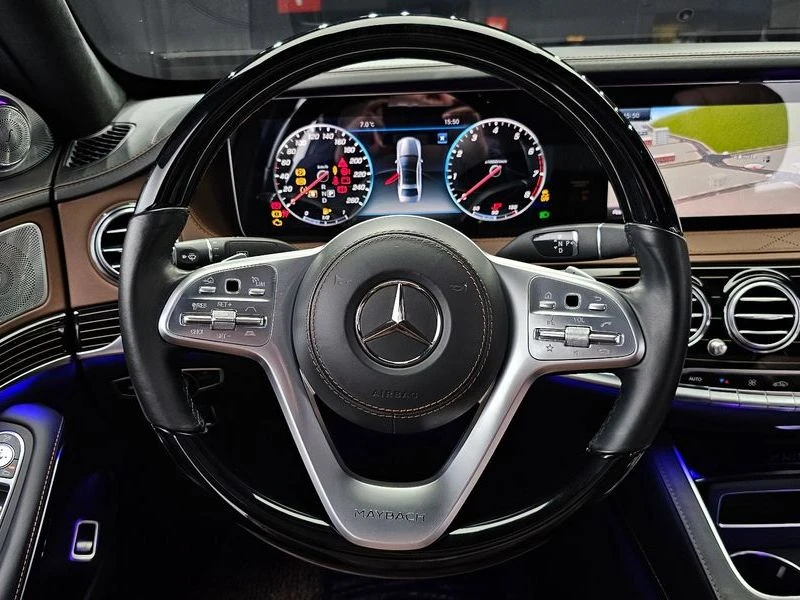 Mercedes-Benz Maybach Maybach S650| 630к.с.| ВКЛ.ТЕХНОТЕСТ, снимка 13 - Автомобили и джипове - 55132158