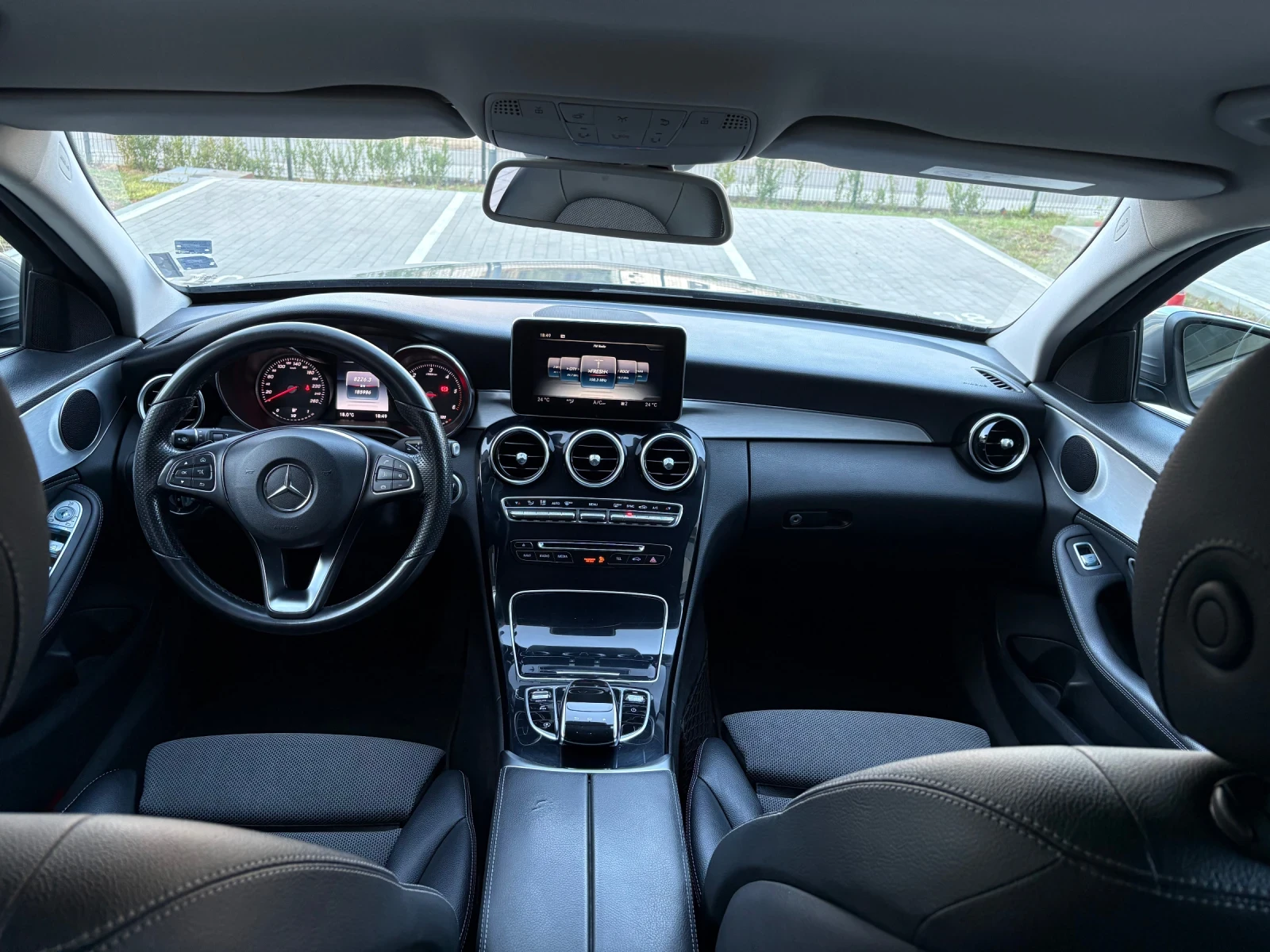 Mercedes-Benz C 220 FULL LED/AMG Package/Automatic  | Mobile.bg   11