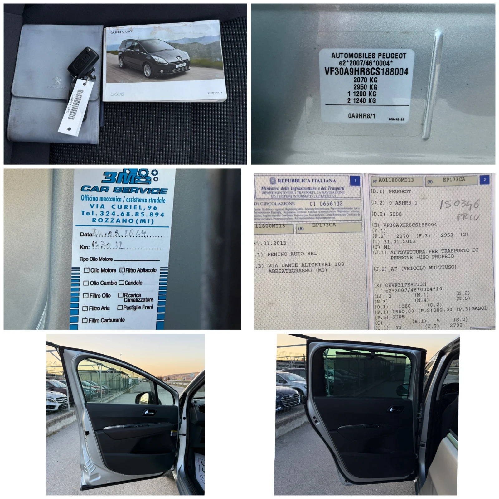 Peugeot 5008 1.6-EHDI-159.000km-NEW-NAVI-PARKTRONIK-AVTOPILOT, снимка 16 - Автомобили и джипове - 53857762