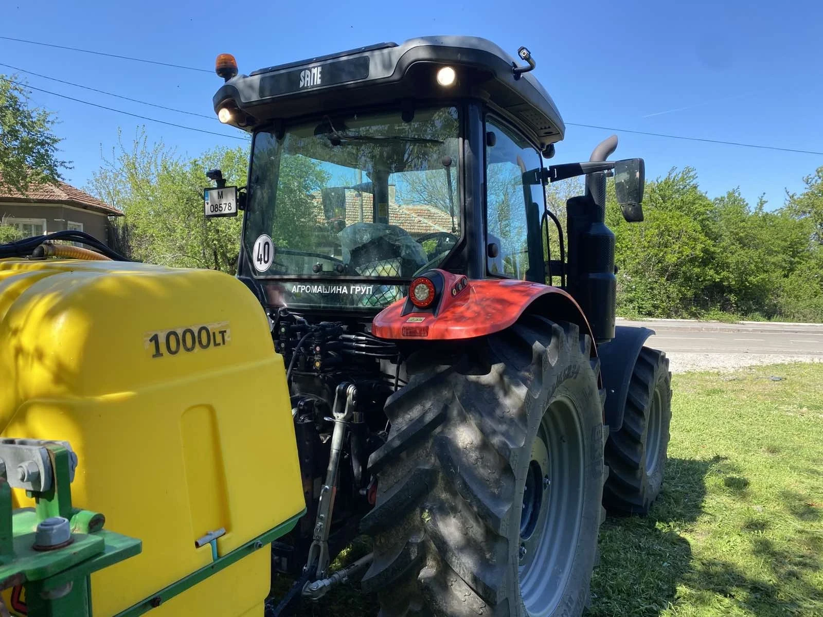 Трактор SAME EXPLORER 125, снимка 7 - Селскостопанска техника - 54367349