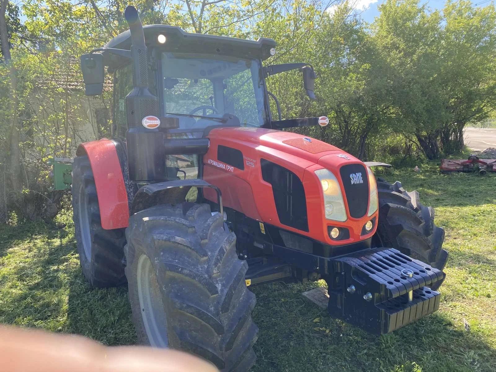 Трактор SAME EXPLORER 125, снимка 3 - Селскостопанска техника - 54367349