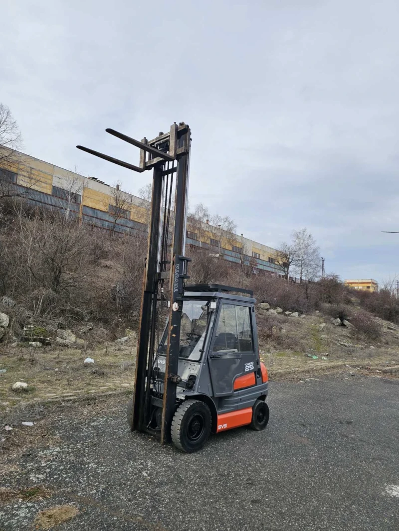 Мотокар Toyota SAS 25, снимка 7 - Индустриална техника - 53535087