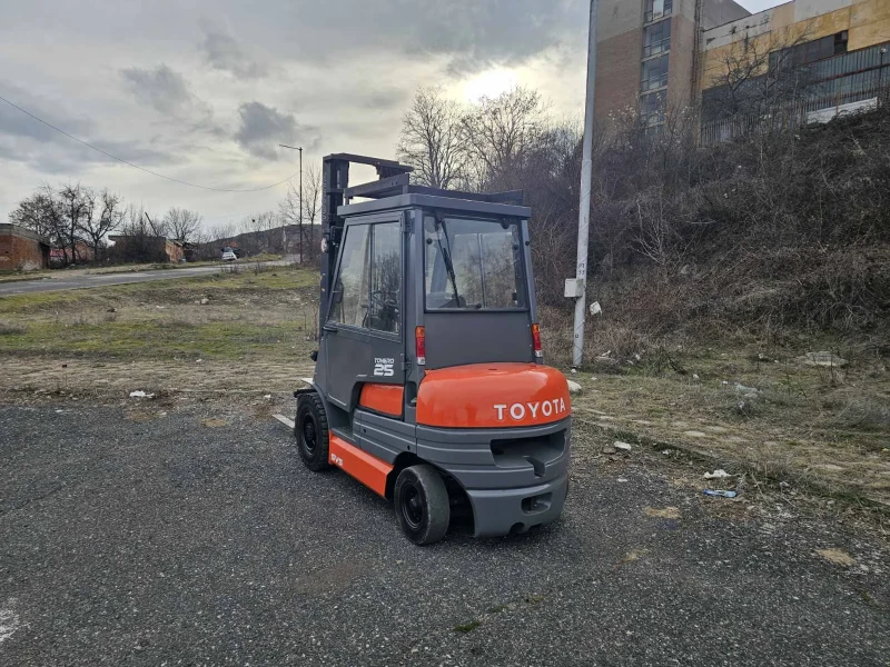 Мотокар Toyota SAS 25, снимка 3 - Индустриална техника - 53535087