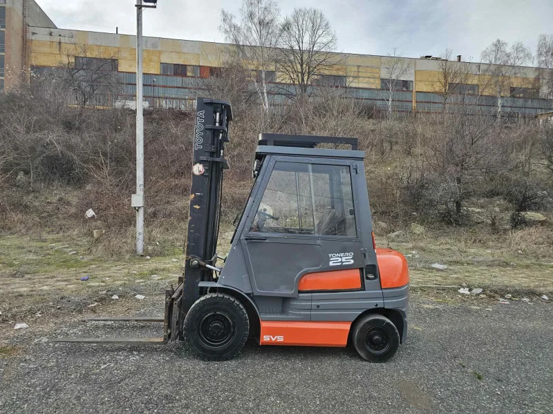 Мотокар Toyota SAS 25, снимка 2 - Индустриална техника - 53535087