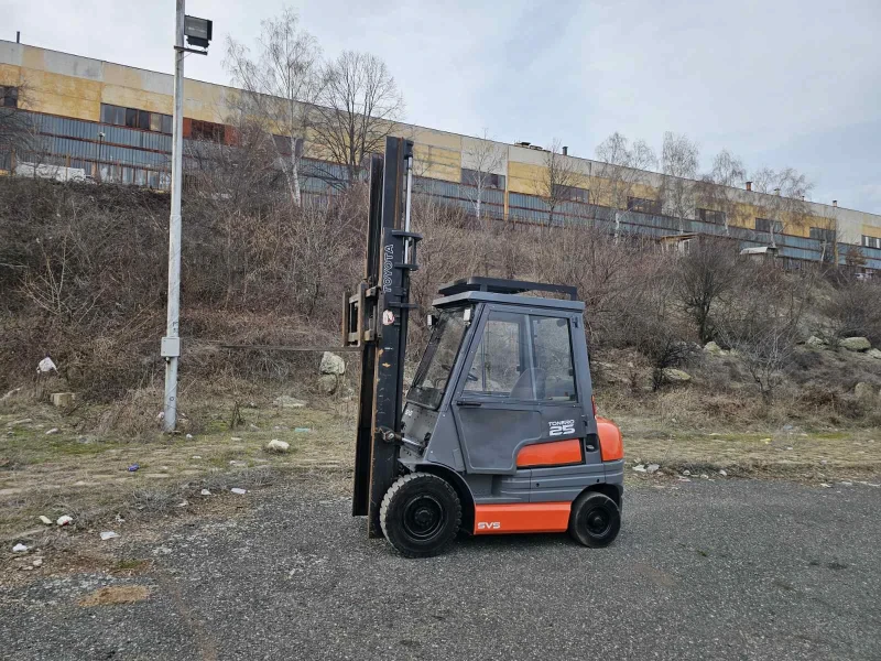 Мотокар Toyota SAS 25, снимка 5 - Индустриална техника - 53535087