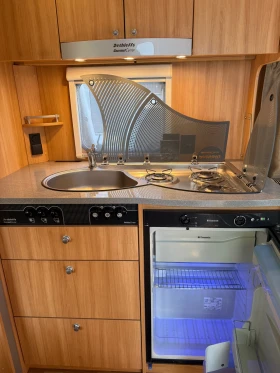 Каравана Dethleffs Camper Форцелт, Газов бойлер, мувър и други, снимка 7