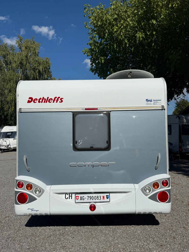 Каравана Dethleffs Camper Форцелт, Газов бойлер, мувър и други, снимка 3 - Каравани и кемпери - 51725412