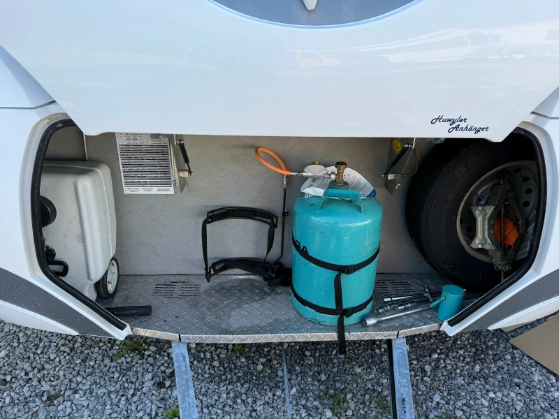 Каравана Dethleffs Camper Форцелт, Газов бойлер, мувър и други, снимка 17 - Каравани и кемпери - 51725412