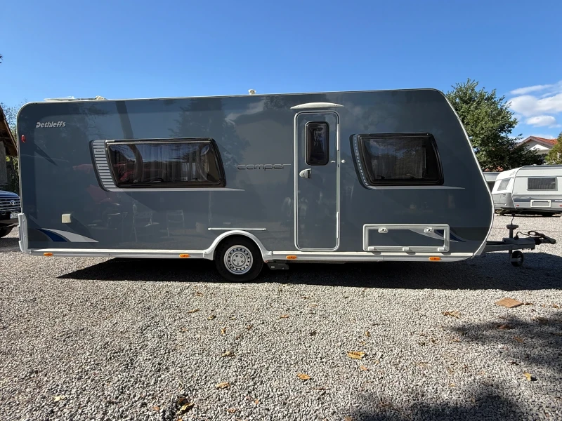 Каравана Dethleffs Camper Форцелт, Газов бойлер, мувър и други, снимка 5 - Каравани и кемпери - 51725412