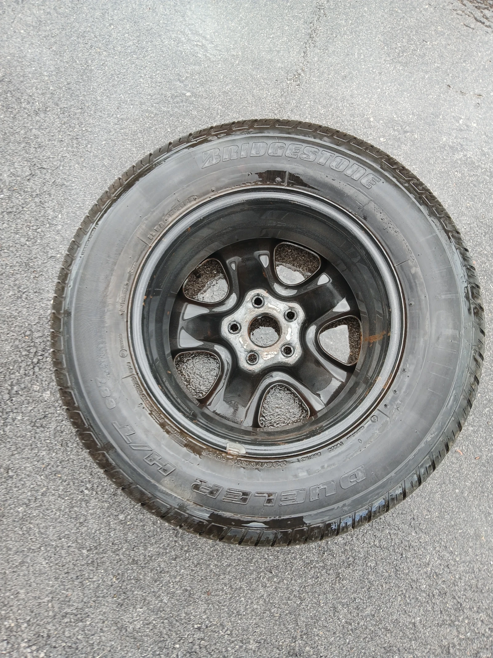 Резервна гума с джанта Suzuki Vitara 16 цола , снимка 3 - Части - 56210253