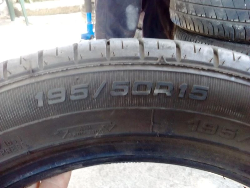 Гуми Летни 195/50R15, снимка 6 - Гуми и джанти - 18610683