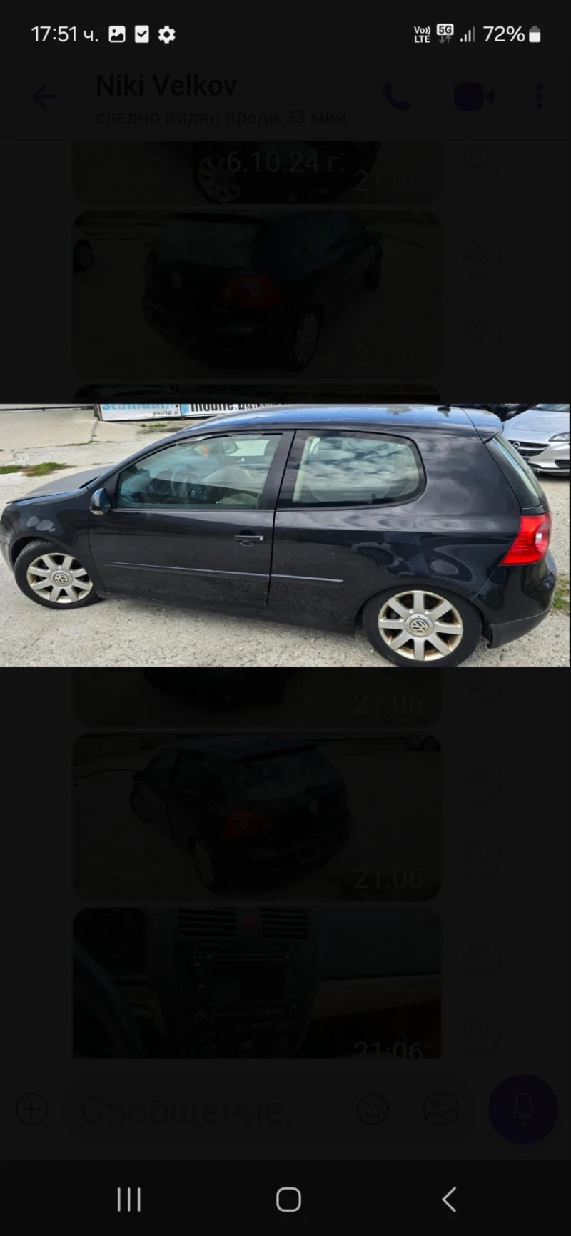 VW Golf 2.0tdi, снимка 3 - Автомобили и джипове - 47537478