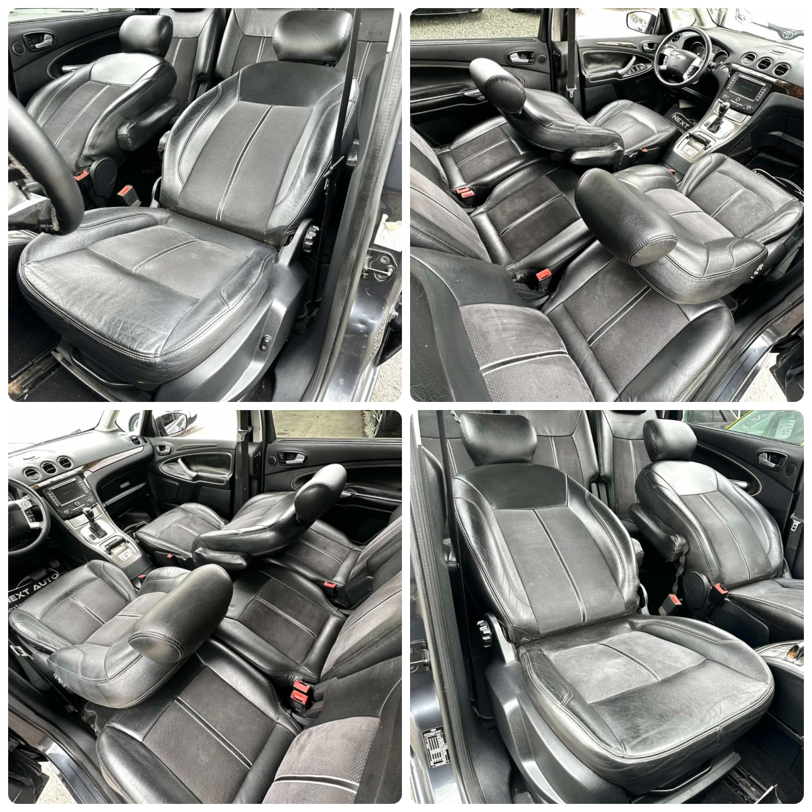 Ford Galaxy 2.0D 131HP 6+ 1 КОЖА AUTOMAT, снимка 13 - Автомобили и джипове - 53894326