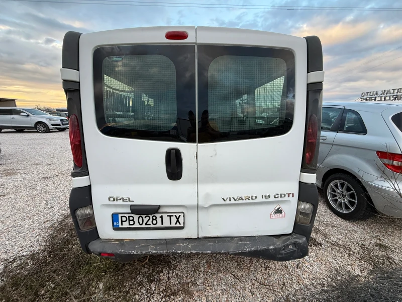 Opel Vivaro 1.9D* 2008г* ТОВАРЕН* Външни Забележки* , снимка 6 - Бусове и автобуси - 53397588